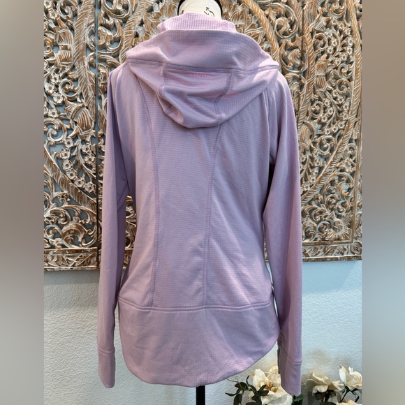 Eddie Bauer Full Zip Hoodie Jacket ‘FirstAscent’ Activewear, Lavender- size M - Picture 2 of 10
